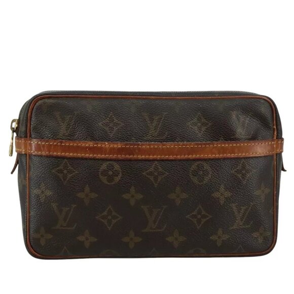 LOUIS VUITTON Monogram Compiegne 23 Clutch Bag - Picture 3 of 15